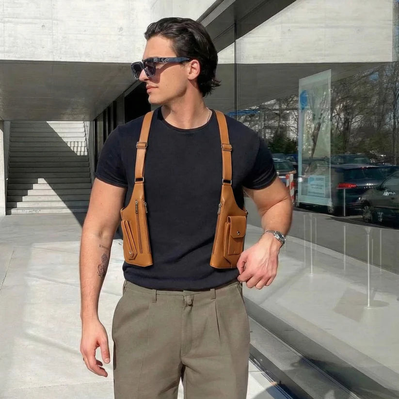 Sacoche Holster cuir