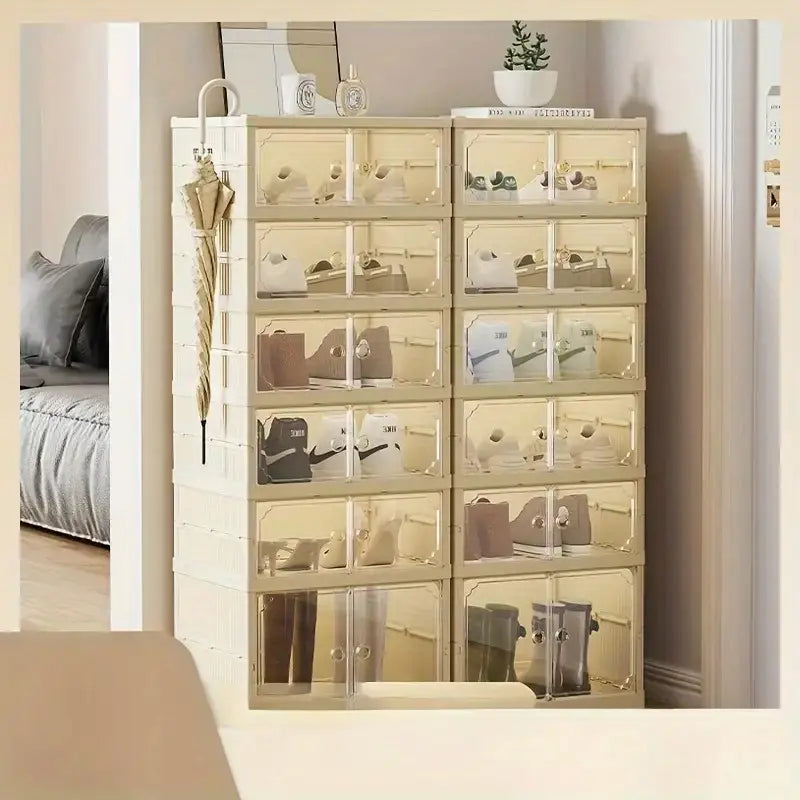 Armoire à chaussure pliable