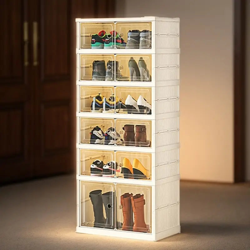 Armoire à chaussure pliable