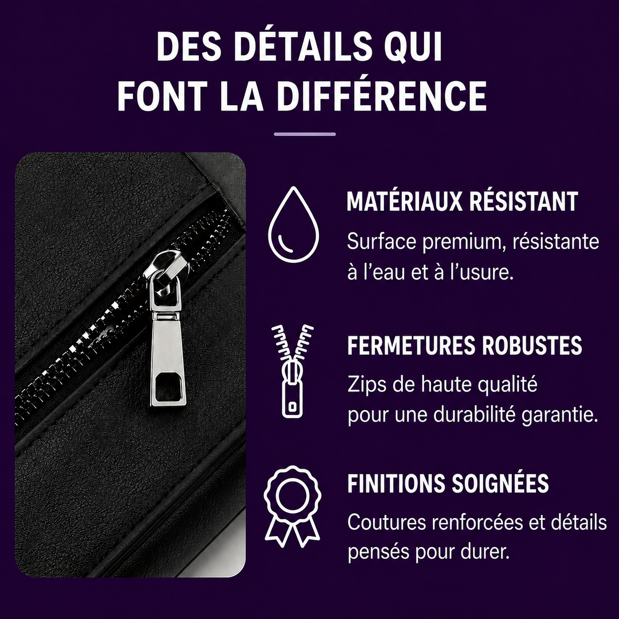 Sacoche Holster cuir