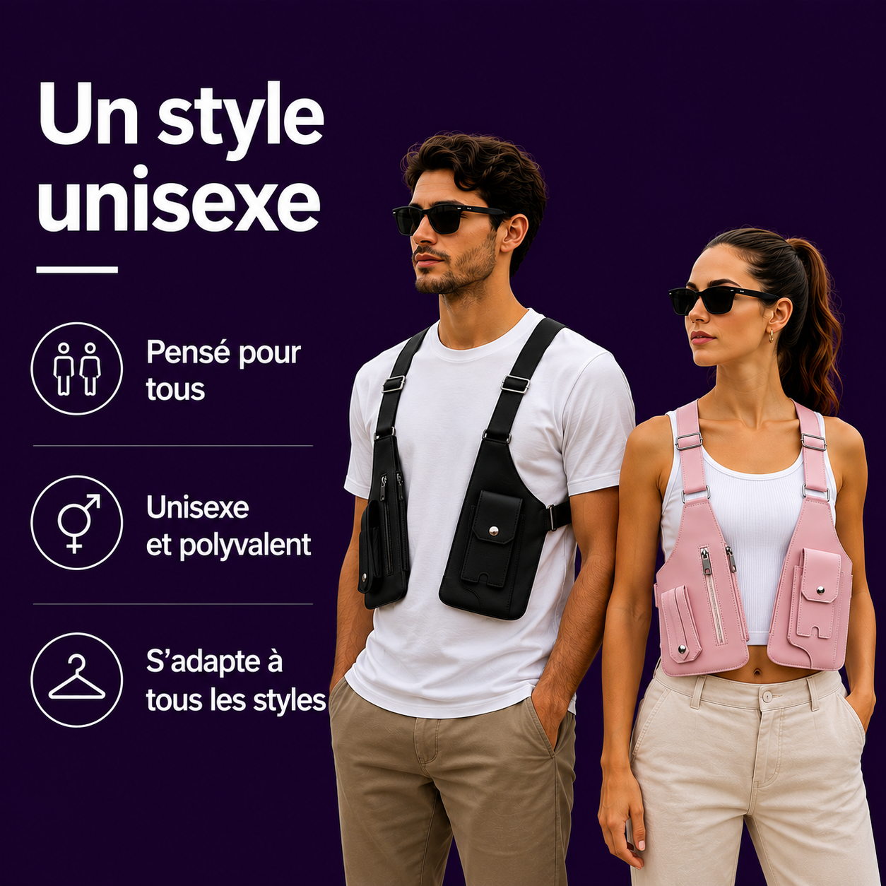 Sacoche Holster cuir