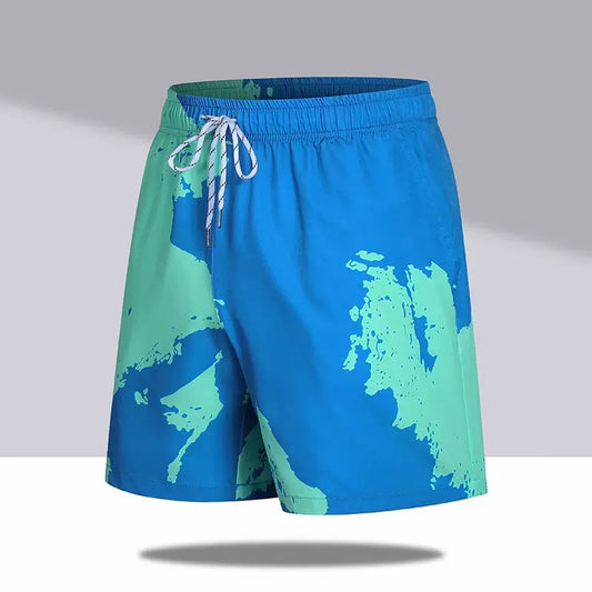 Short de bain couleur changeante