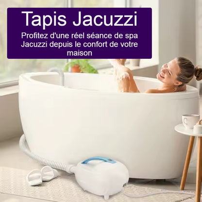 Tapis Jacuzzi avec diffuseur d'huile aromatique et télécommande