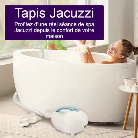 Tapis Jacuzzi avec diffuseur d'huile aromatique et télécommande