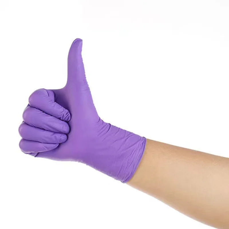(Parfait pour la dératisation) Paire de gants en nitrile par lot de 20PCS