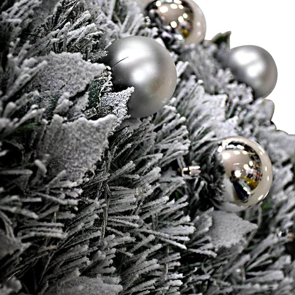Sapin de Noël + décorations & éclairage LED Fastytree™
