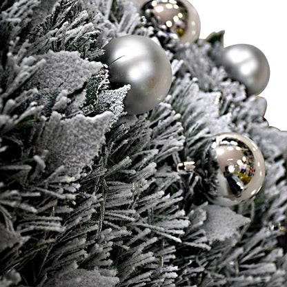 Sapin de Noël + décorations & éclairage LED Fastytree™