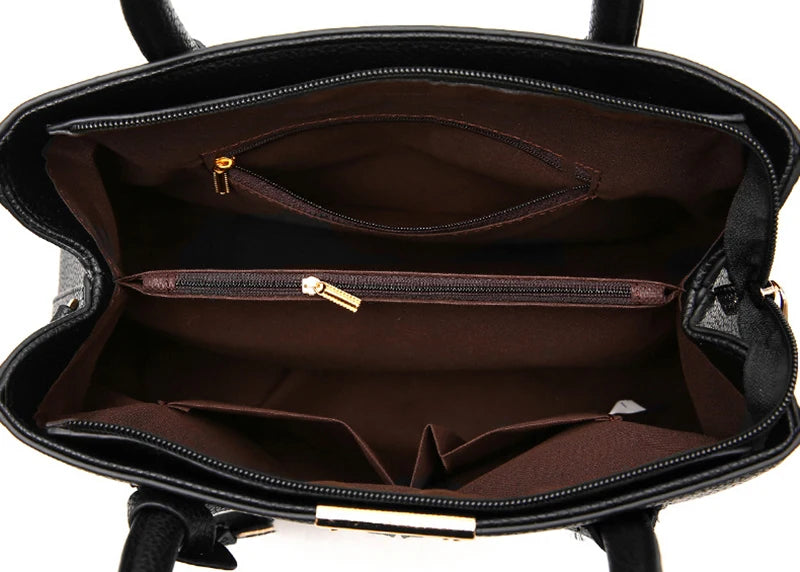 Women PU Leather Handbags Ladies Large Tote Bag Female Square Shoulder Bags Bolsas Femininas Sac New Fashion Crossbody Bags