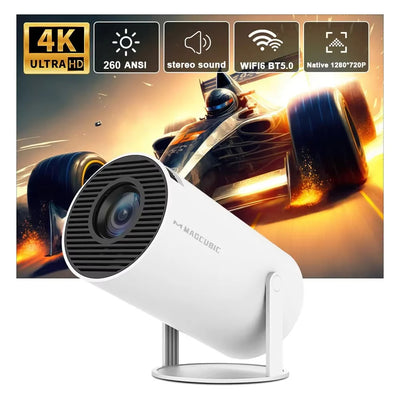 Projecteur 4K IOS Android 11 pour home cinéma