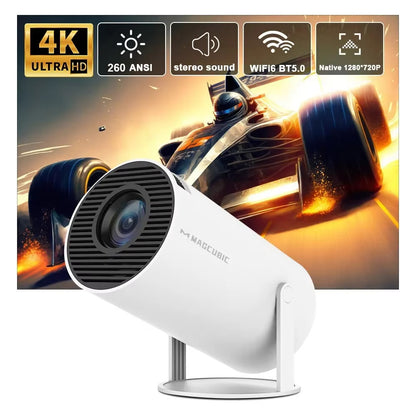 Projecteur 4K IOS Android 11 pour home cinéma