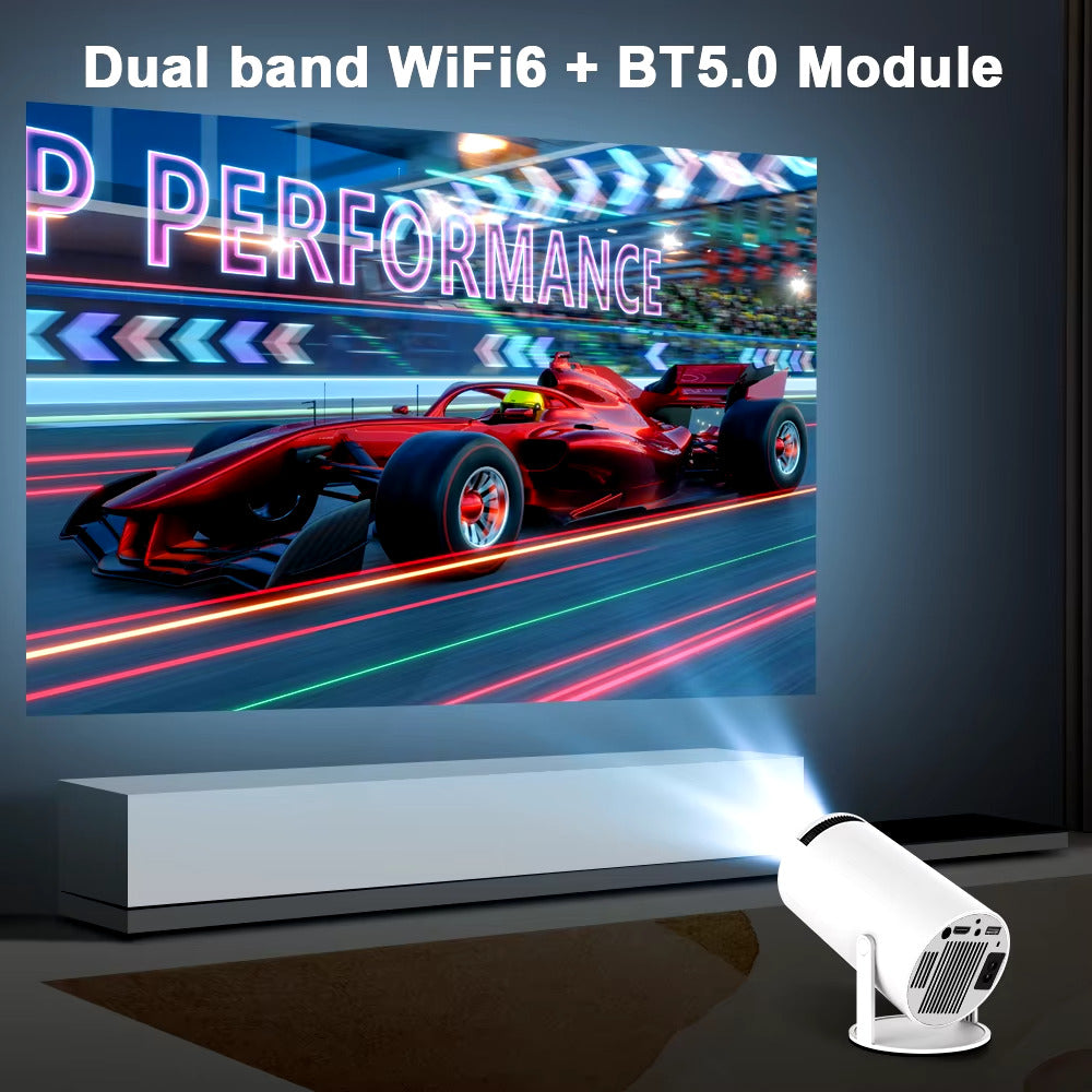 Projecteur 4K IOS Android 11 pour home cinéma
