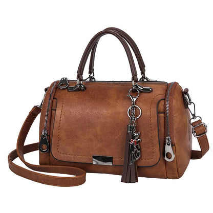 Tassel Decor Handbag