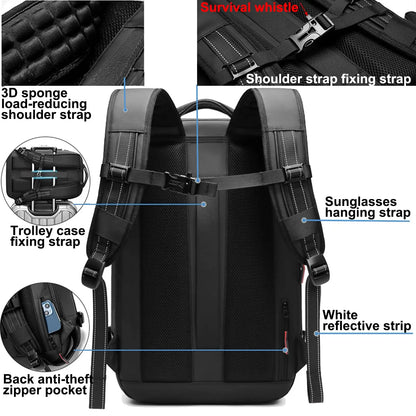 Sac à dos sous vide imperméable extensible 60L 49x32x15CM