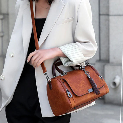 Tassel Decor Handbag