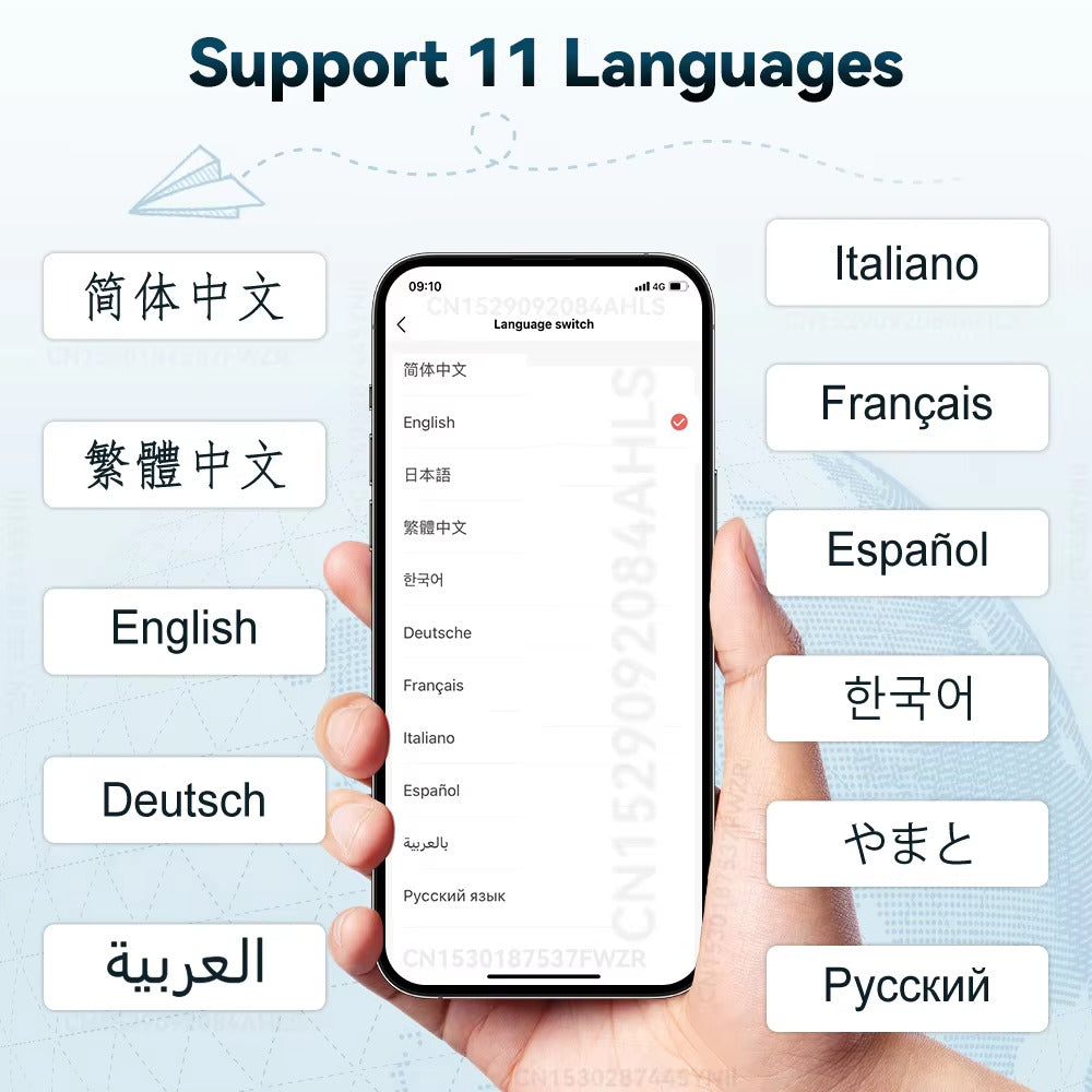 Imprimante portable thermique Bluetooth A4