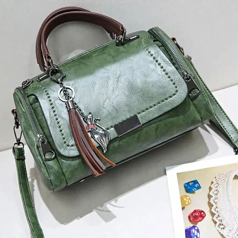 Tassel Decor Handbag