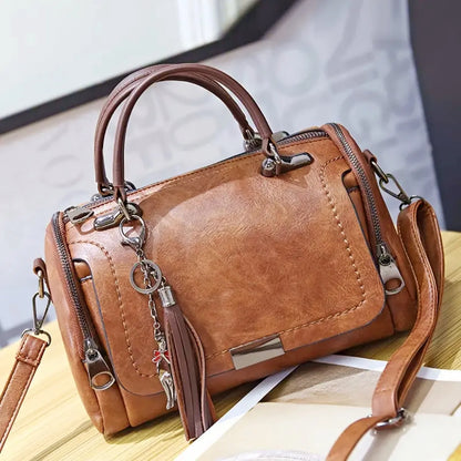 Tassel Decor Handbag