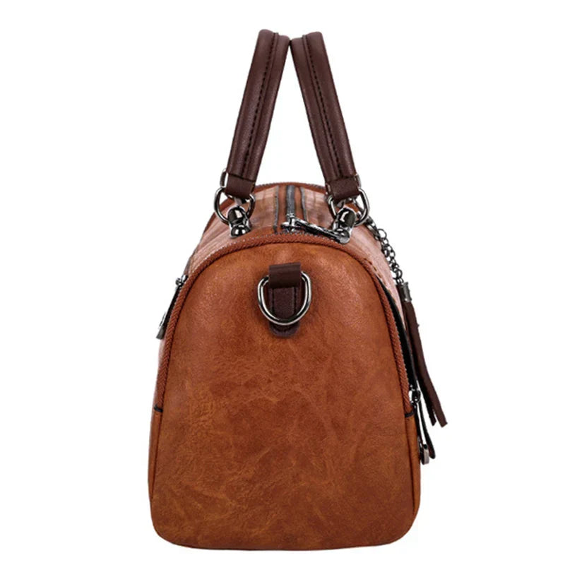 Tassel Decor Handbag