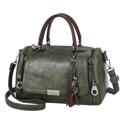 Tassel Decor Handbag
