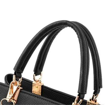 Fashion Women Larger Capacity Handbags PU Leather Shoulder Crossbody Bag Luxury Designer Vintage Ladies Top Handle Bag Bolsos