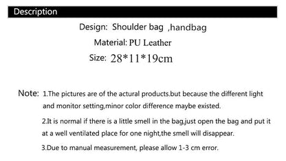 Fashion Women Larger Capacity Handbags PU Leather Shoulder Crossbody Bag Luxury Designer Vintage Ladies Top Handle Bag Bolsos