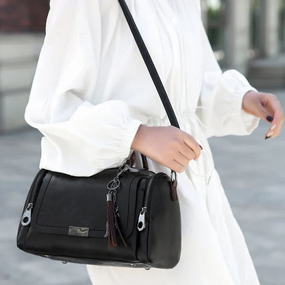 Tassel Decor Handbag