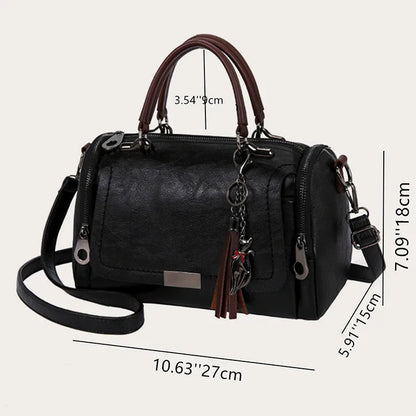 Tassel Decor Handbag
