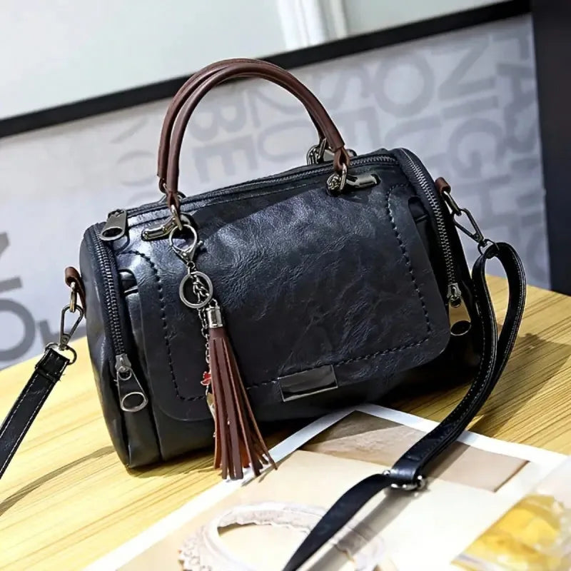 Tassel Decor Handbag