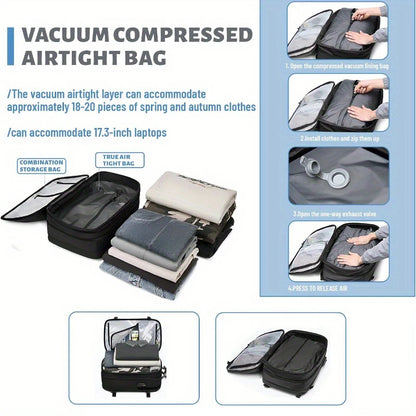 Sac à dos sous vide imperméable extensible 60L 49x32x15CM