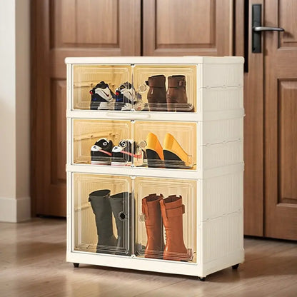 Armoire à chaussure pliable