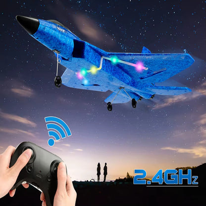 Avion de chasse SU-35 télécommandé LED